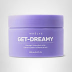 MAËLYS GET-DREAMY Overnight Toning Whip - Cellulite Cream & Skin Tightening Support with Milk Thistle + Uva-Ursi - Moisturizing Body Cream in a Whipped Texture (6.8 Fl Oz)