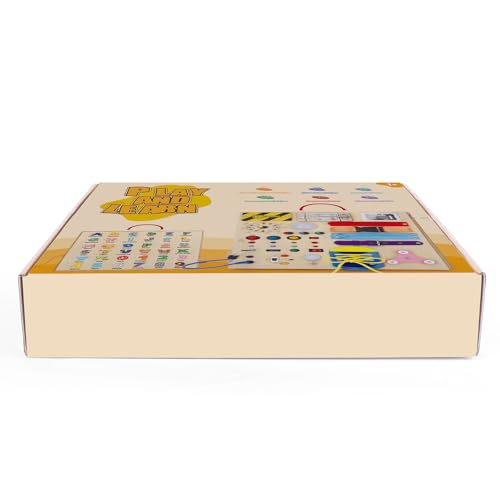 Hoarosall 23 in 1 Busy Board Montessori Toys for Toddler and 1-3 Year Old Boys and Girls