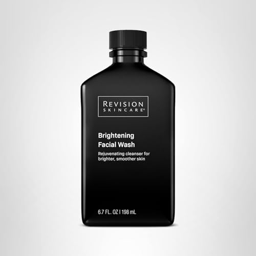 Revision Skincare Brightening Facial Wash, Exfoliating Face Cleanser with Vitamin C and Vitamin E, 6.7 fl oz