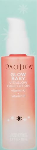 Pacifica Face Moisturizer - Vitamin C Face Lotion Glow Baby VitaGlow Face Moisturizer Glow Recipe, Vitamin E, Antioxidants, Dermatologist Tested 1.7 oz