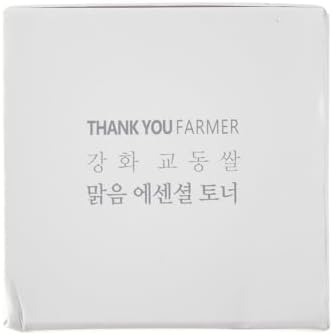 THANKYOU FARMER Rice Pure Essential Facial Toner for Woman 7.03 oz - Hydrating Rice Toner for Face with Niacinamide & Centella, Milk Toner for Glass Skin - Vegan Korean Skin Care for Dry Skin
