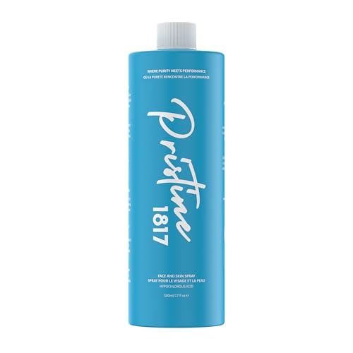 Hypochlorous Acid Spray 0.016% for Face & Skin, Refreshing Mist, Soothing, Versatile Spray for All Skin Types - Acne, Dry, Sensitive, Irritation (16.9 fl oz)