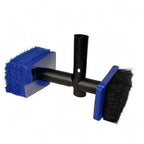 Pool Tile Brush Scrubber 2-in-1 Scrub and Scour Waterline Tile Scale Cleaner - Easily Clean Swimming Pool Tiles Flip Brush