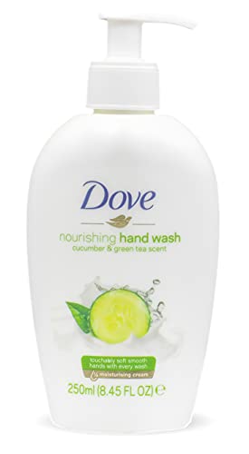 Dove, Nourishing Hand Wash Variety of 3 (Deeply Nourishing, Shea Butter & Warm Vanilla, Cucumber & Green Tea) - 250 ML (8.45 FL OZ) - International Version…