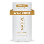 Native Sensitive Deodrant Contains Naturally Derived Ingredients | Deodorant for Women and Men, Aluminum Free, Baking Soda Free, and Shea Butter | Sugar Cookie (Sensitive)