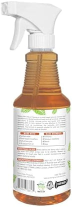 Mighty Mint Wood Cleaner and Conditioner, Non-Toxic, Spray Cleans and Renews Wood, Natural Peppermint Scent, 16oz