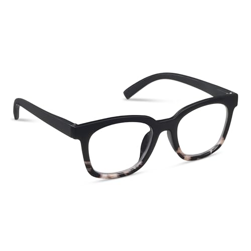 Peepers by PeeperSpecs To the Max - Black/Black Marble +2.00