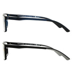 Foster Grant Men's Tatum 2-Pack Rectangle Reading Glasses, Navy, Black, 39 mm, 2 Diopters