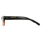 Foster Grant Men's Thomson Rectangular Reading Glasses, Brown/Transparent, 59 mm