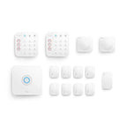 Ring Alarm 14-Piece Kit – Wireless Smart Home Security System | Expandable | Easy Setup | Mobile App Control | 24/7 Professional Monitoring | Alexa Compatible