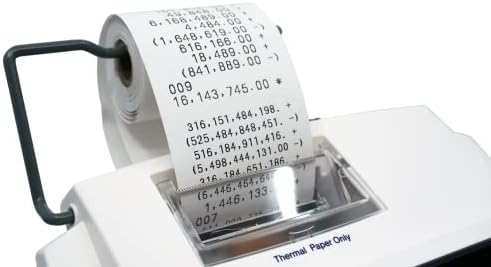 Victor 1226 Thermal Printing Calculator, 12-Digit Display, 8.0 LPS Printing Speed, Off-White