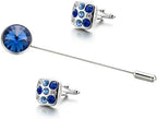 French Shirt Clothing Accessories Match Dress Accessories Cufflinks Buttons Tuxedo Lapel Nails (D As shown in the picture)