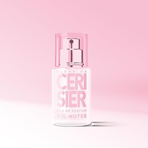 SOLINOTES Cherry Blossom Perfume for Women - Eau De Parfum | Delicate Floral and Soothing Scent - Made in France - Vegan - 0.5 fl.oz