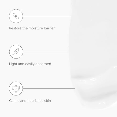 DRMTLGY Soothe and Recovery Cream Face Moisturizer. Fragrance Free, Oil Free, Noncomedogenic Face Cream for Sensitive Skin and All Skin Types.