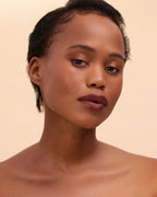 Henné Organics Luxury Lip Tint - Moisturizing, Sheer Natural Color - Nightfall (Dark Red)