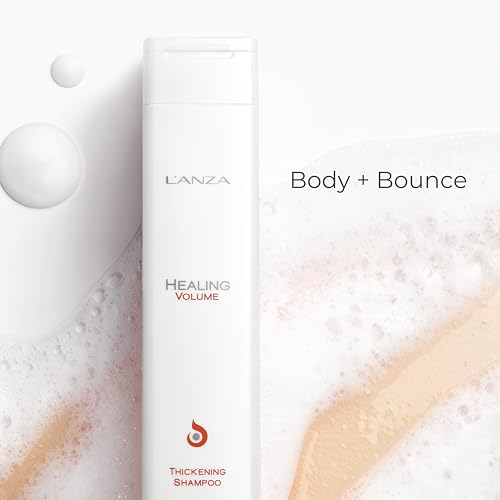 L'ANZA Healing Volume Thickening Shampoo, Volumizing Shampoo Boosts Shine, Volume, and Thickness of Fine Flat Hair, Rich with Bamboo & Keratin for A Natural Long Lasting Volumizing Effect
