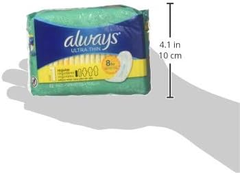 Always Pads, Ultra Thin, Without Wings, Regular 22 Pads