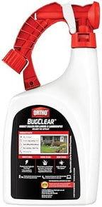 Ortho BugClear Insect Killer for Lawns and Landscapes Ready to Spray, Kills Periodical Cicadas, Ants, Spiders, Fleas, and Ticks, 32 oz., 2-Pack