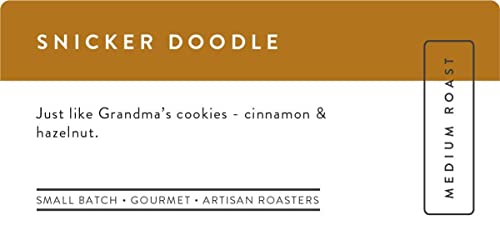 Sarasota Coffee Whole Bean Snickerdoodle Sugar Cookie | Medium Roast Gourmet Flavored Coffee Beans | Low Acid, Mold Free, Specialty Grade Bulk Coffee Beans | 5lb (80 oz)