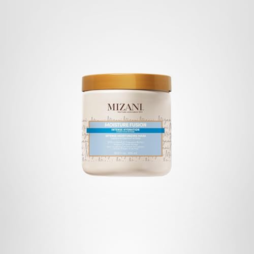Mizani Moisture Fusion Intense Moisturizing Mask - Hydrating Hair Mask for Dry and Curly Hair, Deep Conditioning Treatment with Argan Oil, Sulfate-Free