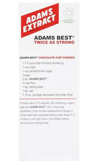 Adams Best Twice as Strong Vanilla 4oz Glass Bottle (Pack of 3)