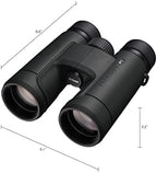 Nikon PROSTAFF P7 8x42 Binocular | Waterproof, fogproof, Rubber-Armored Full-Size Binocular, Oil & Water Repellent Coating & Locking Diopter | Official Nikon USA Model