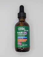 Rosemary Hair Oil For Growth with Castor Oil Batana Oil Pumpkin Seed Oil Peppermint Oil Silica Biotin Collagen Keratin Saw Palmetto Horsetail Tea Tree Vit E Aloe Vera Jojoba (1 Pack)
