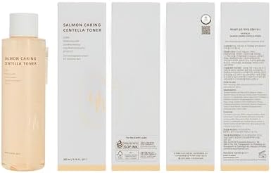 Salmon Caring Centella Toner - Salmon PDRN, pH 5.5, Salmon Egg Extract, Centella, Madecassoside, Restore and Rejuvenate, Refine Skin Texture, Low Irritation, Korean Skincare, K-Beauty
