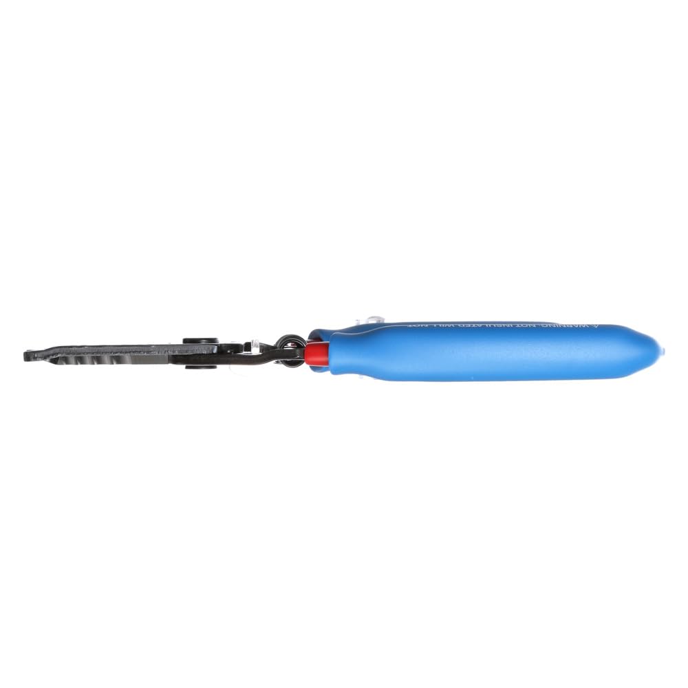 Klein Tools 11053 Klein-Kurve Wire Stripper and Cutter, Made in USA, Stripping / Cutting Tool for 6-12 AWG Stranded Wire, 7-1/8-Inch
