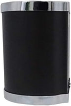 Victor PH500 Electronic Pencil Cup w/LCD Display, Temperature in Farenheit & Celsius, Time, Date, Day of Week, Great for Home and Office Desks, Black & Chrome