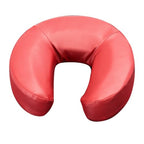 HOINCO Massage Face Cradle Cushion Universal Headrest Face Rest Neck Head Cushion for Massage Chairs Spa Bed(Wine Red)