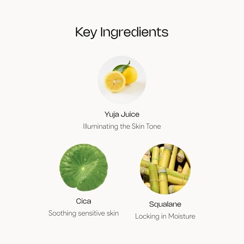 Meebak Glow Serum Mist | Hydrating Toner Spray with Yuja, Centella Asiatica & Plant Squalane | Soothing & Rejuvenating Korean Skincare for Radiant, Glowing Skin