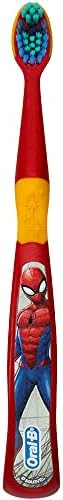 Colgate Marvel Spider-Man Toothbrush, 3+ YRS, Extra Soft (Colors & Characters Very) - Pack of 3