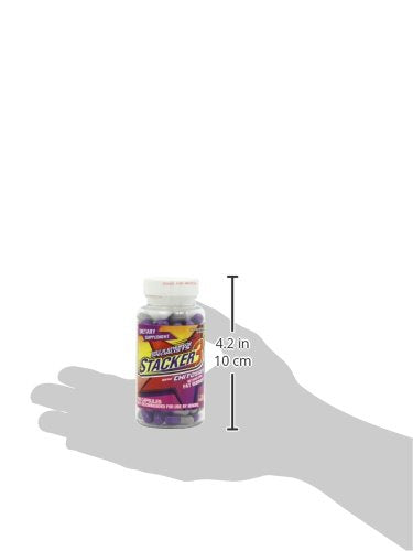 Stacker 3 Metabolizing Fat Burner with Chitosan, Capsules, 100Count Bottle