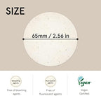 ONE THING Unbleached Cotton Pads | DIY Dry Toner Pads, Large Size Exfoliating Soft Lightweight Face Rounds | Daily Travel Size Refill No Lint Double Sided | Korean Skin Care (120 Refill Pads)
