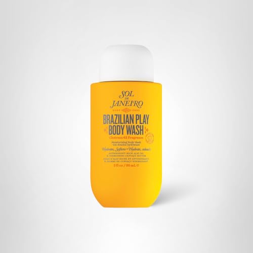 Sol de Janeiro Brazilian Play Moisturizing Shower Cream Gel Body Wash 90mL/3.0 fl oz.