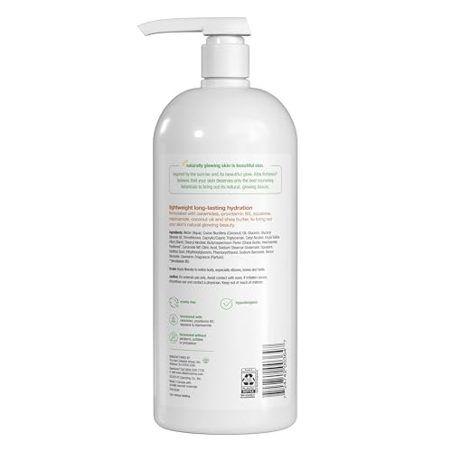 Alba Botanica Daily Moisturizing Lotion, Dry to Very Dry Skin, with Shea Butter and Coconut Oil, 32 Oz (Packaging May Vary)