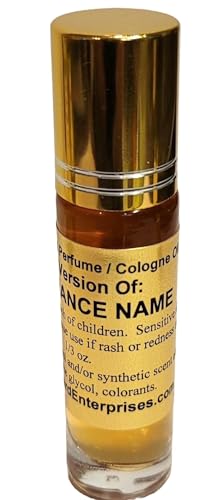 Brand Perfume Oil Compatible to MITSOUKO for women, Fragrance Rendition, Eau de Parfum, Scented Oil, 1/3 oz. (10ml) Glass Roll on