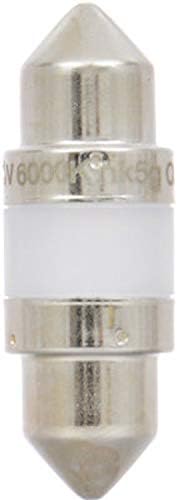 SYLVANIA - DE3175 31mm ZEVO LED Festoon White Bulb - Bright LED Bulb, Ideal for Interior Lighting - Map, Dome, Trunk, Cargo and License Plate (Contains 1 Bulb)