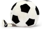 Jellycat Amuseables Soccer Ball Stuffed Toy, 12 inches - Soccer Ball Plush Gift for Sports Fans