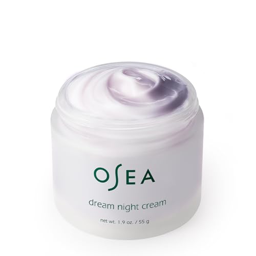OSEA Dream Night Cream - Anti-Aging Hydrating Face Cream with Algae-Derived Bio Retinol - Plumps, Firms, & Smooths Line and Wrinkles