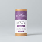 J&L Naturals Tinted Lip Balm | Vegan & Cruelty Free Lip Stain | Zero Waste Makeup | Plastic-Free, Hydrating & Moisturizing Lip Tint | Made in US (Single (1-Pack), Plum Dream)