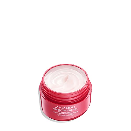 Shiseido Essential Energy Hydrating Cream Mini - 30 mL - Visibly Reduces the Look of Pores & Fine Lines - With Hyaluronic Acid - 24-Hour Hydration - Vegan - All Skin Types