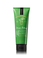 Bath Body Works ~ Aromatherapy ~ Stress Relief - Eucalyptus & Spearmint ~ Bundle ~ Body Wash & Foam Bath 10oz. & Body Cream 8 oz