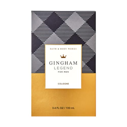 Bath and Body Works Gingham Legend Men's Fragrance 3.4 Ounces Cologne Spray (Gingham Legend)