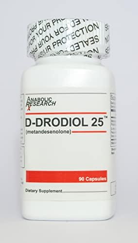 D-Drodiol 25 - Mass, Strength, & Power - 1 Month Supply