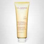 Clarins Hydrating Gentle Foaming Face Cleanser | Cleanses, Soothes, and Softens | Contains Aloe Vera to Boost Hydration | Soap-Free | SLS-Free| Normal To Dry Skin Types | 4.2 Ounces