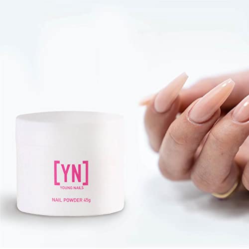 Young Nails Acrylic Powders, Speed. Created for a flawless consistency and superior adhesion. Speed Powder Begins to set in 60 seconds. Available in 45 gram, 85 gram, and 660 gram gram size options