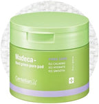 Centellian 24 Madeca Real Green Pore Pad (5.74fl oz / 60 pcs) - Exfoliating & Soothing Dual-Sided Toner Pads for Sensitive Skin, Pore Care & Texture Improvement, Korean Skin Care. Centella Asiatica