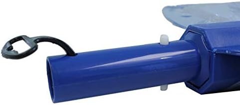 Swimline 8039 Premium Extra Strong Leaf Skimmer Net Head Cleaner for Swimming Pool Spa Fountain Pond Hot Tub Leaves Bugs Debris Fine Cleaning Maintenance, Heavy Duty Large, Blue